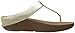 FitFlop Women's Barrio Flip Flop, Pale Gold, 8 M US