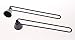JustNile Modern Style Candle Accessories - 2 Piece Set Candle Snuffer Extinguisher