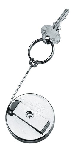 Custom Accessories 44446 Chrome Retractable Key Chain