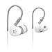 MEE audio Earphone-M6-WT-MEE Sport-Fi M6 Noise Isolating In-Ear Headphones with Memory Wire (White)