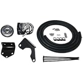 Cool-n-Clean Oil Filter Relocation Kit For Harley 2 Wheel Touring 2009 - up