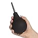 PHANXY Enema Bulb Clean Vaginal Anal Silicone Douche for Men Women Certificate Comfortable Medical Kit, Black