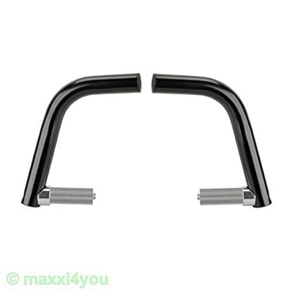 W01070304S Universal Bar Ends Lenkergriffe Lenkerhörnchen Zusatzgriffe schwarz