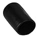 CNBTR Soft Rubber Screw Thread Cover PVC Hose End Caps Vinyl Round Rubber 12mm Length Pack of 10