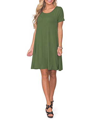 4 KORSIS+Womens+Summer+Dresses+Pockets
