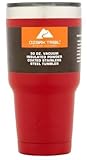 Ozark Trail Vacuum Insulated Stainless Steel 30 Ounce Tumbler (Red)
