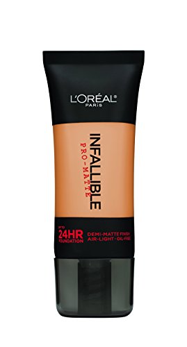L Oreal Paris Infallible Pro-Matte Foundation Makeup, Natural Buff, 1 fl. oz.