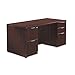 Alera Valencia Series 66 by 30 by 29-1/2-Inch Desk Shell, Mahogany