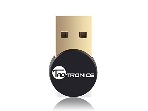 Bluetooth Dongle, Taotronics Bluetooth 4.0 USB Adapter Energy Saving - For Windows 8 / Windows 7 / Windows XP / Vista Not Win 8.1