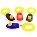 BeauteCa Set of 4 Big Button clickers with Wrist Bands for Clicker Training - Click and Train Dog, cat, Horse, Pets for Fast Effective Results
