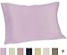 Spasilk Pure Silk Pillowcase, Charmeuse Silk Pillowcase, Hypoallergenic Pillowcase, Queen Sized, Lavender