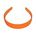 Set of FOUR 1 Inch Neon Plastic Headbands with Teeth (Keshet Accessories)