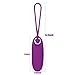 Uluvit Massager Power Vibration Rechargeable Waterproof Silicone Mini Pocket Massager Multi-Speed 7 Frequency