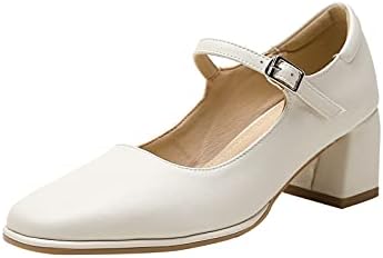 TinaCus Women's Genuine Leather Ankle Boots - Square Toe, Side Zip, Chunky Heel, Handmade Vintage - View #6