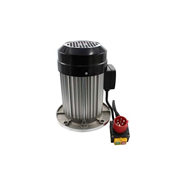 SECURA Elektromotor 400V 4,0 KW + Schalter kompatibel mit Holzkraft HSE 16-1100 Z Holzspalter