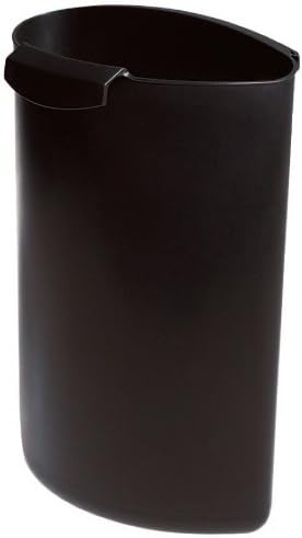 HAN 1837-13, MOON waste insert. Trendy and practical, ideal for waste separation 6 litres, black
