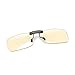 Distortionless Clip On Blue Light Blocking Glasses, Prevent Retinosis Holitown Relieve Fatigue Color Balance UV Filter Computer Gaming, Reading Bluelight Blocker, Anti Glare for Eye Strain Protection