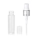Olilia Frosted Glass Spray Bottles with Silver Fine Mist Sprayer 12 Pack of 10 ml, Refillable Empty Bottles Perfect for Essential Oils