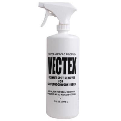 Vectra Furniture, Carpet and Fabric Protector Spray and Vectex Ultimate Spot Remover Spray combination pack. 32 oz bottle of each with spray head.