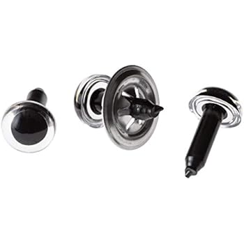 Amazon.com: Darice Animal Eyes with Metal Washers - Clear - 9mm - 100