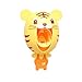 BigNoseDeer Baby Toothbrush Dispensers,Kids Hands Free Toothpaste Dispenser Children Automatic Cartoon Cute Animal Toothpaste Squeezer Good Gift for Children (Tiger)