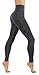 CodeFit Yoga Power Flex Dry-Fit Pants Workout Printed Leggings Ombte Print (Small/Medium, LY1600-Gray)