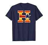 Houston Baseball H | Vintage H-Town Crush City Texas Gift T-Shirt