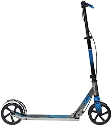 GYY SHOP 80cm Children's Car 6-12 Years Old Child Gift Youth Blue Vibration Handbrake 2 Wheeler Scooter (Color : BLUE, Size : 80 * 13 * 86CM)