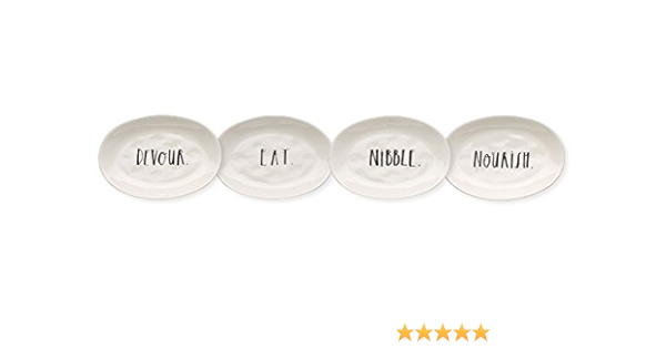 rae dunn appetizer plates