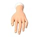 Vktech® Nail Art Soft Practice Hand Flexible Silicone Prosthetic Hand Manicure Tool