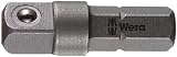 Wera 8001 A Zyklop Mini Ratchet 1/4 in with 1/4 in Socket Adaptor view 11
