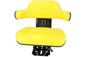 ALL STATES AG PARTS PARTS A.S.A.P. Seat Assembly - Grammer Style Vinyl Yellow fits John Deere 820 830 1020 1530 2020 2030 2040 2140 2155 2240 2350 2355 2440 2550 2555 2640 2750 2755 2940 2950 2955 AL68099 TY24763 fits Seats & Cushions