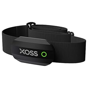 XOSS Hartslagmeter Bluetooth/ANT + voor smartphone en fietscomputer Borstband Hartslagsensor Hardlopen Sport