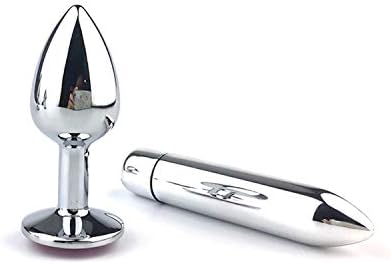 EWGIHU DLLL HQESNI Woman Vaginal Erotic Massager Stainless Steel Butt Plug Vibrator Sex Products Anal Plug Beads Sex Toy Vagina Insert SV