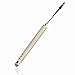 Lynktec TruGlide Stylus with Microfiber Tip for New iPad, iPad Mini, iPhone 5, iPhone 4, Kindle Fire, Samsung Galaxy Tablet and Smartphone, Nook, All Touch Screen Tablets (Champagne Gold with Tether)