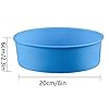 Redsea-2PCS-8-Inch-Round-Cake-Tray-Silicone-Cake-Tins-for-Baking-Layer-CakeCheesecakeRainbow-Cake-Non-Stick-Baking-Mold-Bakeware-Tray Redsea 2PCS 8 Inch Round Cake Tray Silicone Cake Tins for Baking Layer Cake,Cheesecake,Rainbow Cake Non-Stick Baking…