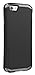 Element Case Carrying Case for iPhone 6 Plus/6s Plus - Sleek, Durable, Protective Cover with Precision Aluminum Crowns and Soft-Touch Polycarbonate Body for Enhanced Durability and Style - Black