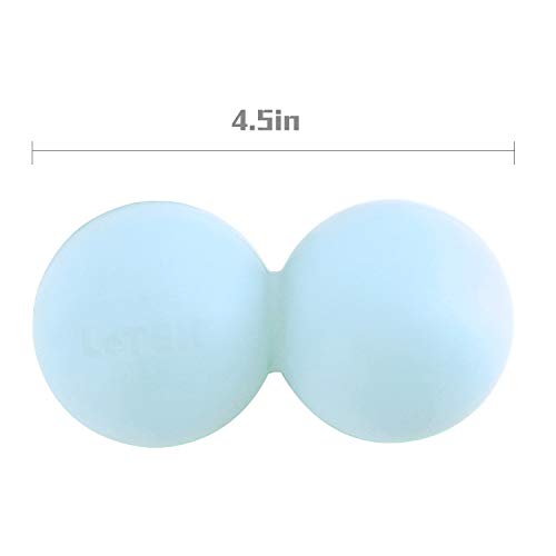 image for LeTEK Peanut Massage Ball - Double Lacrosse Massage Ball & Mobility Ba