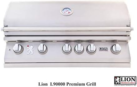 review Lion 40-Inch Liquid Propane Grill L90000 with Refrigerator and Door and Drawer Combo and Drop-in Sink with and 5 in 1 BBQ Tool Set Best of Backyard Package Deal