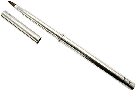STY Retractable Lip Brush Number 61383, Silver