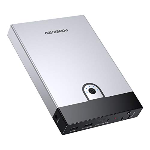 POWERADD Pilot Pro4 25600mAh Laptop Portable Charger, AC Output 110V/60W QC 3.0 Port 5V 9V 12V USB-A High Capacity External Battery for MacBook/Dell XPS/Pocket PC/iPod/iPad/Smartphone and More