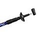 IMAGE Blue Pair 2 Adjustable Outdoor Trekking Hiking Lightweight Stick Pole Alpenstock Telescoping Anti Shock Nordic Walking Mountaineering (6061 Aluminum)