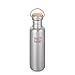 Klean Kanteen Reflect Single Wall Stainless Steel Plastic Free Water Bottle with Stainless Steel and Bamboo Cap,27oz