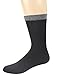 Yomandamor Best Mens Mid-Calf Diabetic Socks With Seamless Toe,6 Pairs L Size(Socks Size:10-13)
