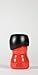 H2O4K9, Dog Water Bottle and Travel Bowl, 9.5-Ounce, Racecar Red