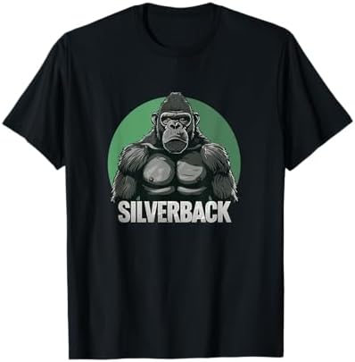 Amazon.com: Polygon Art Silverback Gorilla Gorillas T-Shirt
