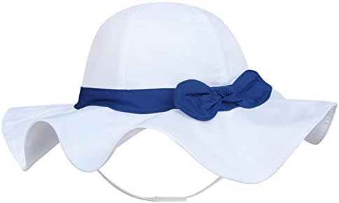 Spring / Summer Cotton Baby Girls 's Outdoor Bowknot Sun Hat /Beach Hat