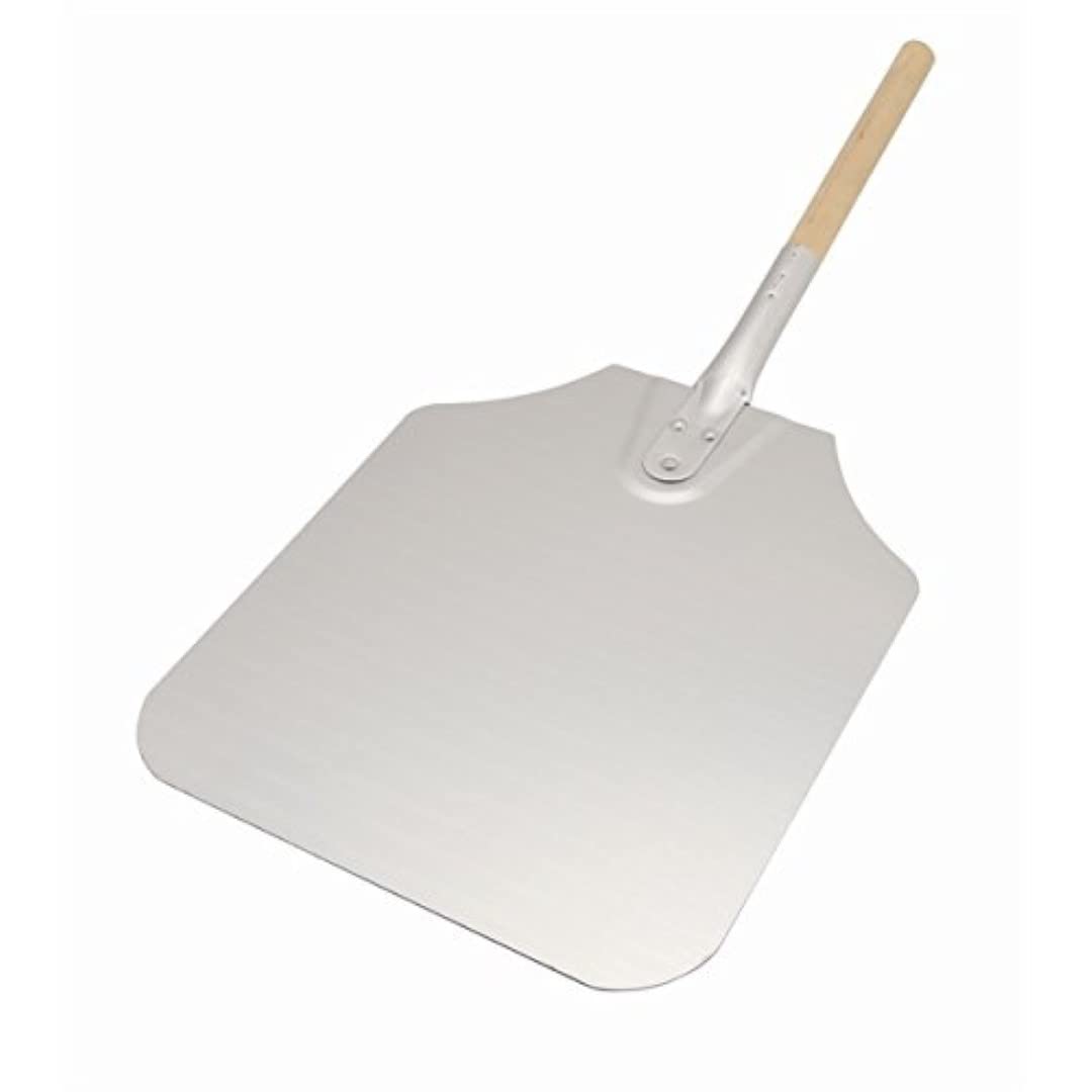 Genware NEV-PP-1226 Pizza Peel Handle, Wood, 12" x 14" Blade, 26" Length
