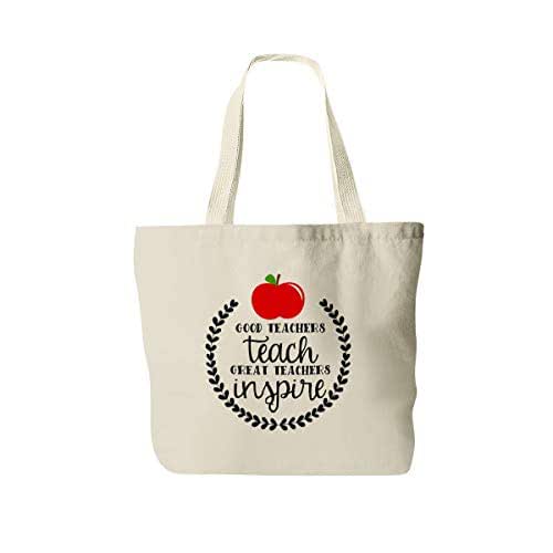 Teacher Tote Bag - Inspirational Gift 