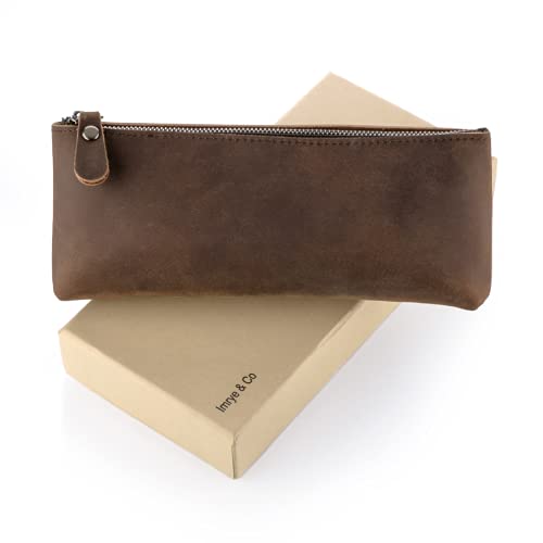 money is to purse as tobacco is to Genuine leather case / pouch for pencils, art tools, Jamaica